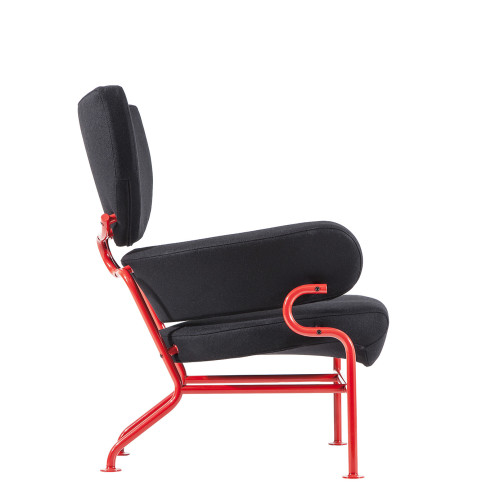 Franco Albini e Franca Helg, Poltrona 836 Tre Pezzi, edizione speciale 50° anniversario della Linea 1 della Metropolitana Milanese, Cassina, 2014.