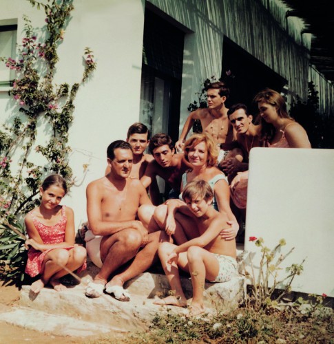 Famiglia Gastel, Sperlonga, 1963-1964.