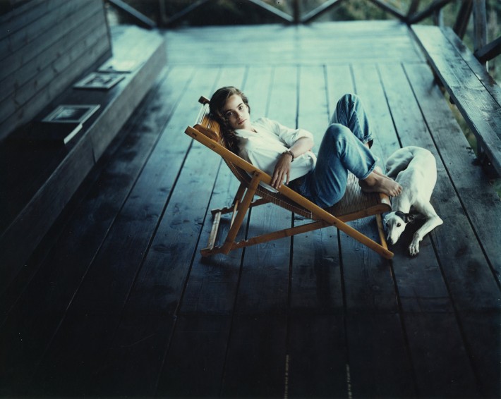 Trussardi Jeans, 1990 campaign. Foto: © Giovanni Gastel.