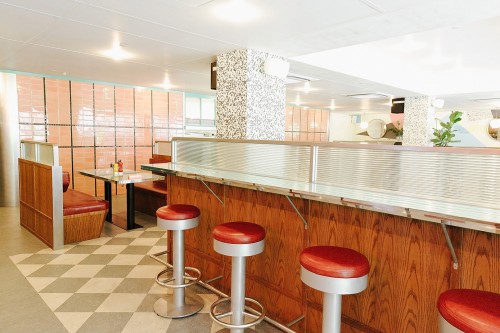 Diner OverEasy Orchard, Hui Designs, Singapore.