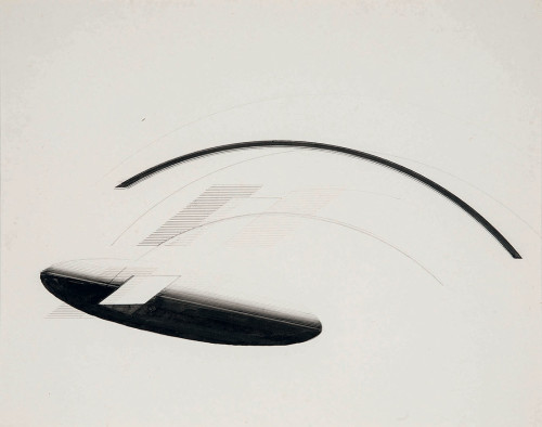 Nasreen Mohamedi, Untitled, 1980 circa. Collection of Dossal Family (Mariam Panjwani, Zeenat Sadikot, Laila Khalid).