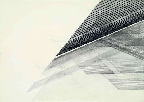 Nasreen Mohamedi, Untitled, 1975 circa. Sikander e Hydari Collection.