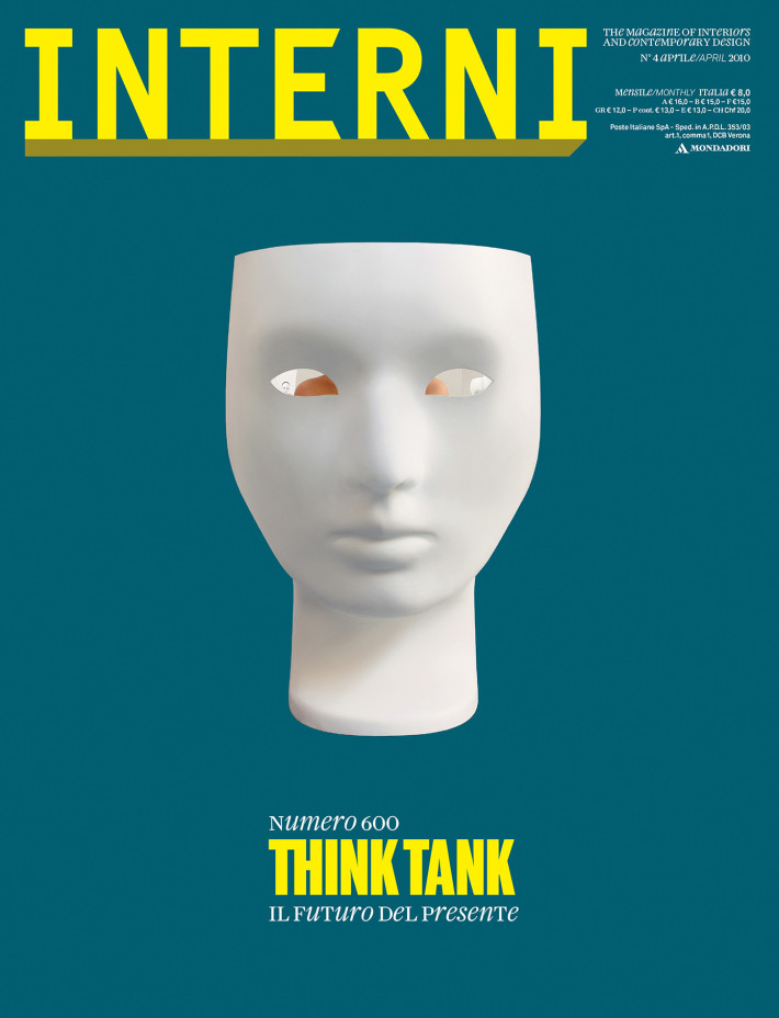 Interni N°600, Aprile 2010. Cover.
