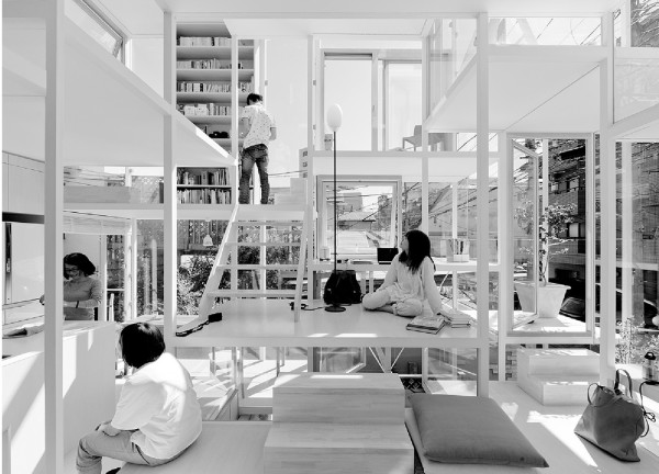 Sou Fujimoto, House NA, Tokyo, 2007-2011.