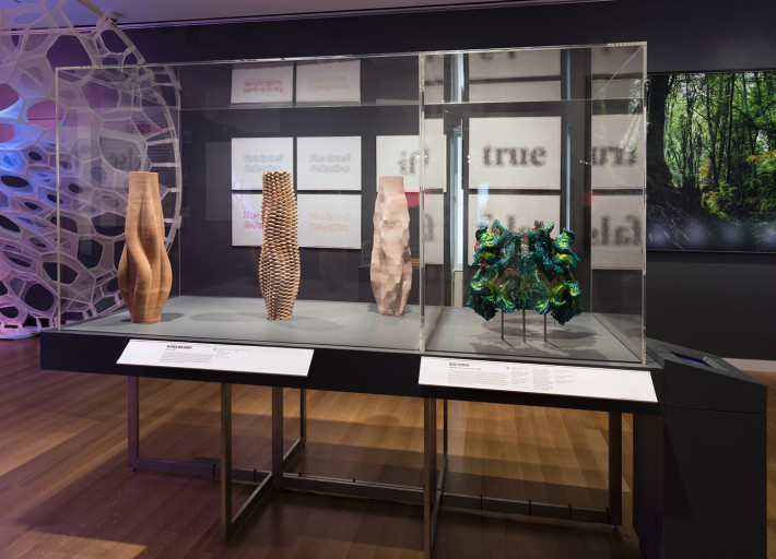 Installation view of "Beauty—Cooper Hewitt Design Triennial." Photo: Matt Flynn. © 2016 Cooper Hewitt, Smithsonian Design Museum.