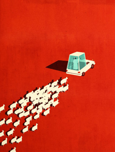 Emiliano Ponzi, Assisi Road, Pentagram (USA), 2013.