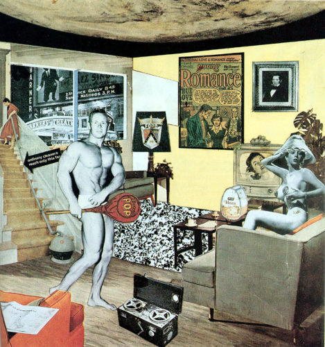 Richard Hamilton, Just what is it that makes today's homes so different, so appealing?, 1956. Kunsthalle Tübingen, Tübingen.