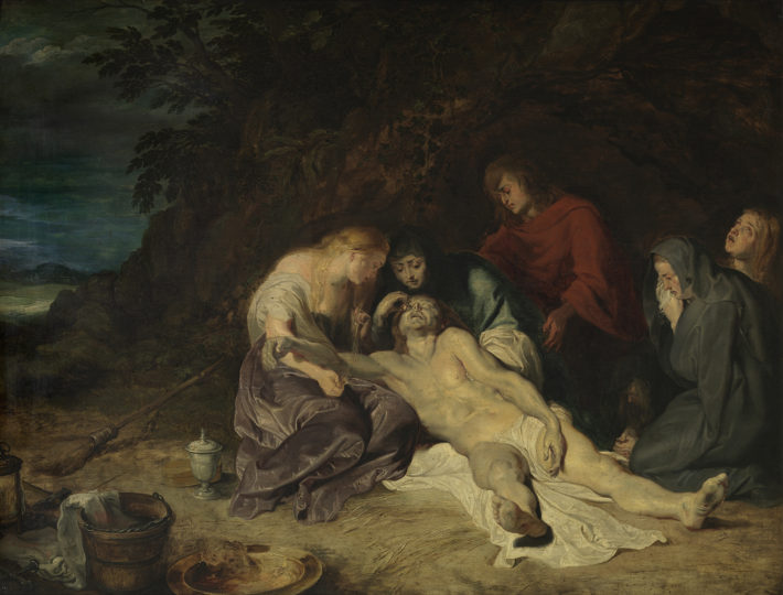 Peter Paul Rubens, The Lamentation over the Dead Christ with St. John and the Holy Women, 1614. Royal Museum of Fine Arts Antwerp, © Lukas-Art in Flanders VZW. Foto: Hugo Maertens.