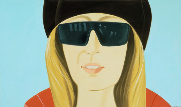 Alex Katz, Dark Brown Hat, 2002, oil on canvas. © Alex Katz, VG Bild-Kunst, Bonn 2018, Courtesy Sammlung Klüser. Photo: Mario Gastinger.