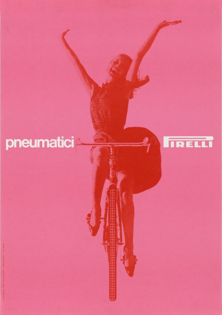 Massimo Vignelli, Pneumatici Pirelli, 1963. 