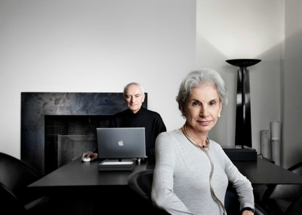 Massimo e Lella Vignelli, New York, 2009.