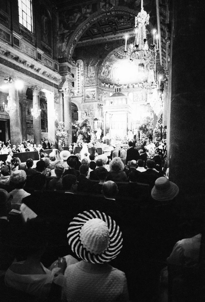 Wedding of Olimpia Torlonia, Rome, 1965. Photo: Paolo Di Paolo, © Archivio Paolo Di Paolo.