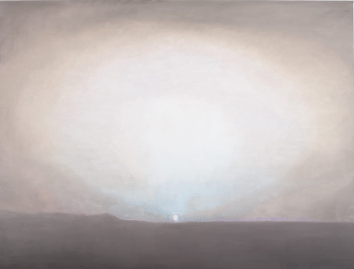 Luc Tuymans, Sundown, 2009, oil on canvas, private collection. Courtesy David Zwirner, New York/London. Photo: Studio Luc Tuymans, Antwerp.