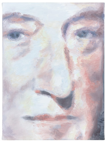 Luc Tuymans, William Robertson, 2014, olio su tela, The Broad Art Foundation. Foto: Studio Luc Tuymans, Anversa.