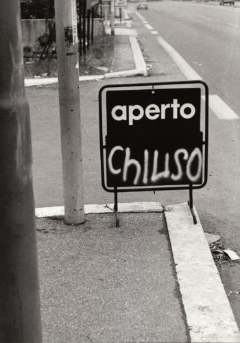 Corso Francia, Roma, 1981. Foto: Giuseppe Loy, © Archivio Giuseppe Loy.